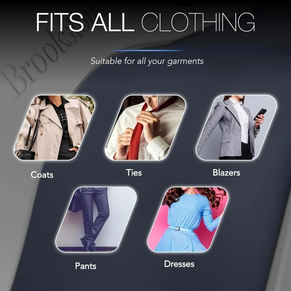 Brookstone Gray Rubberized Hangers Set - Picture 3 of 4